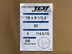 Kies-Motorsports AutoTecknic USA Volk Racing TE37 Saga S-Plus 18x9.5 +22 5x114.3 Diamond Silver - GR Corolla / EVO (Set of 4)