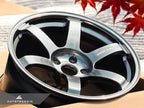 Kies-Motorsports AutoTecknic USA Volk Racing TE37 Saga S-Plus 18x9.5 +22 5x114.3 Shining Light Metal - GR Corolla / EVO (Set of 4)