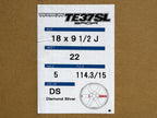 Kies-Motorsports AutoTecknic USA Volk Racing TE37 Saga SL 18x9.5 5x114.3 +22 Diamond Silver (Set of 4)