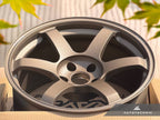 Kies-Motorsports AutoTecknic USA Volk Racing TE37 Saga SL 18x9.5 5x114.3 +22 Matte Gunbronze (Set of 4)