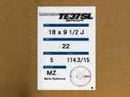 Kies-Motorsports AutoTecknic USA Volk Racing TE37 Saga SL 18x9.5 5x114.3 +22 Matte Gunbronze (Set of 4)