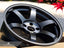Kies-Motorsports AutoTecknic USA Volk Racing TE37 Saga SL M-Spec 18x9.5 +39 5x114.3 Pressed Black (Set of 4)