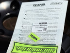 Kies-Motorsports AutoTecknic USA Volk Racing TE37 Saga SL M-Spec 18x9.5 5x114.3 +22 Pressed Black (Set of 4)