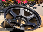 Kies-Motorsports AutoTecknic USA Volk Racing TE37 Ultra Large PCD M-Spec 18x9 +15 6x139.7 Diamond Black (Set of 4)