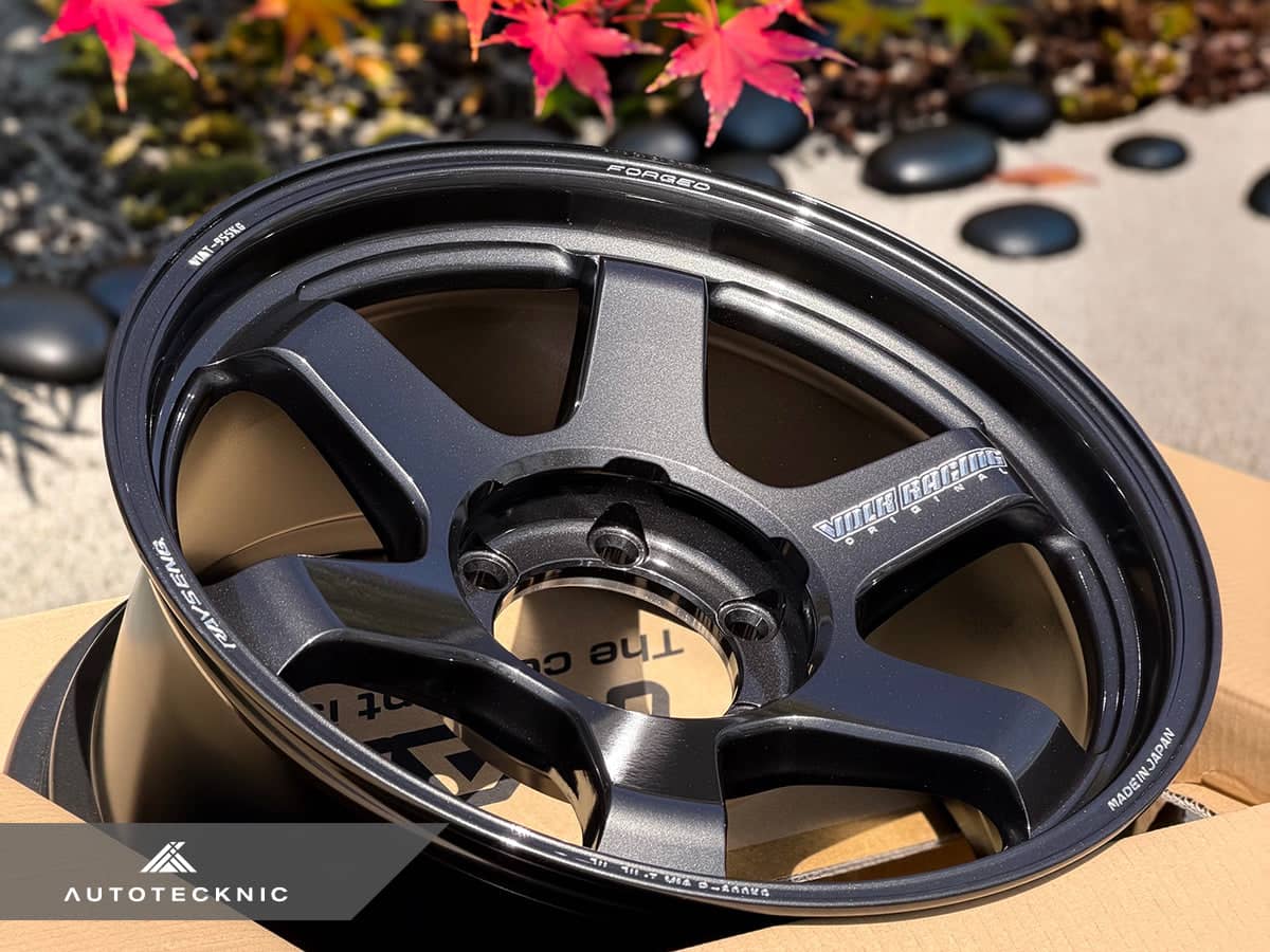 Kies-Motorsports AutoTecknic USA Volk Racing TE37 Ultra Large PCD M-Spec 18x9 +15 6x139.7 Diamond Black (Set of 4)