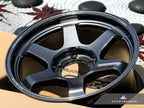 Kies-Motorsports AutoTecknic USA Volk Racing TE37 Ultra Large PCD M-Spec 18x9 +15 6x139.7 Shining Black Metal (Set of 4)