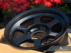Kies-Motorsports AutoTecknic USA Volk Racing TE37XT Black Shadow LTD 17x8 +20 6x139.7 Matte Translucent Black - 6-Lug Toyota / Lexus Truck (Set of 4)
