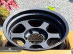 Kies-Motorsports AutoTecknic USA Volk Racing TE37XT M-Spec 17x8.5 -10 6x139.7 Blast Black - 6-Lug Truck / 4x4 (Set of 4)