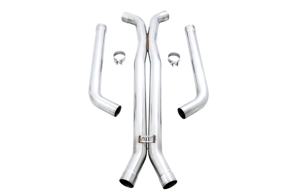 Kies Motorsports — AWE Performance mid pipes for F90 M5 in packaging, protected foam-lined AWE branded box