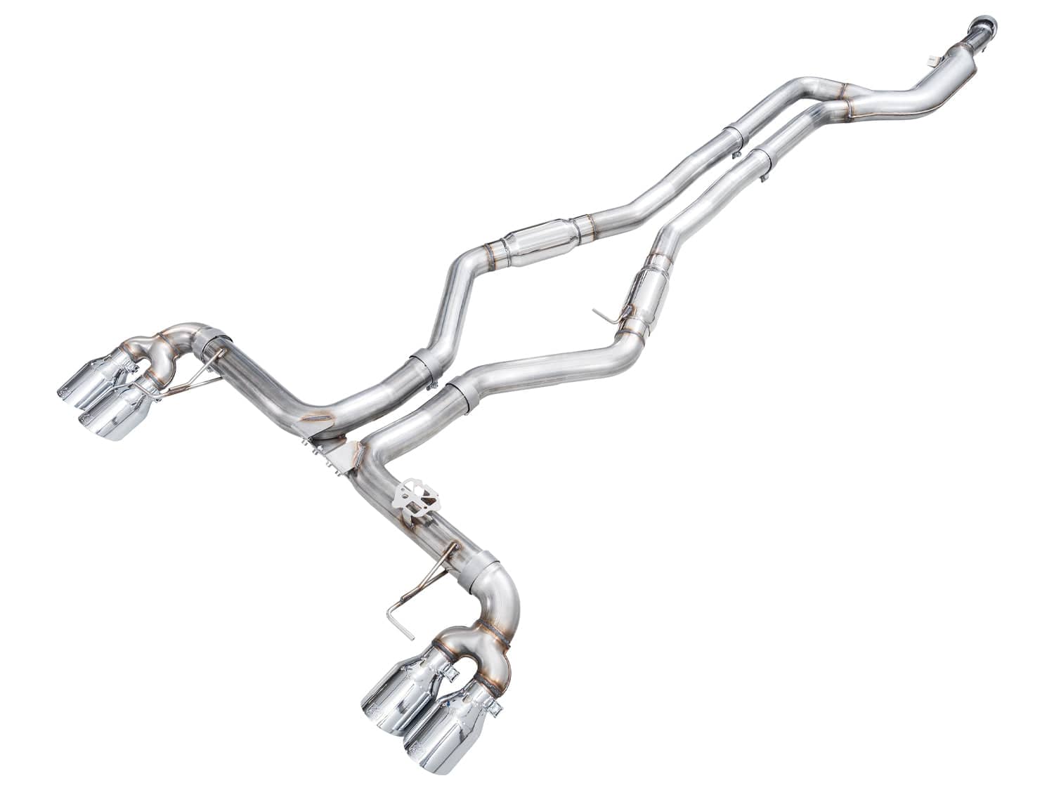 Kies-Motorsports AWE AWE Exhaust Suite – 2022+ BMW G42 M240i Track Edition / Chrome Silver