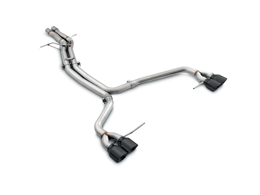 Kies Motorsports — AWE Exhaust Suite for Porsche Macan S and Macan GTS — full system on white background