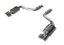 Kies Motorsports — AWE Exhaust Suite for Porsche 970 Panamera 2 and 4 — full system with chrome silver tips on white background