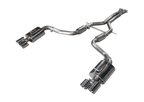 Kies Motorsports — AWE 970 Panamera 2/4 exhaust — muffler section with chrome silver tips, 180 Technology resonator