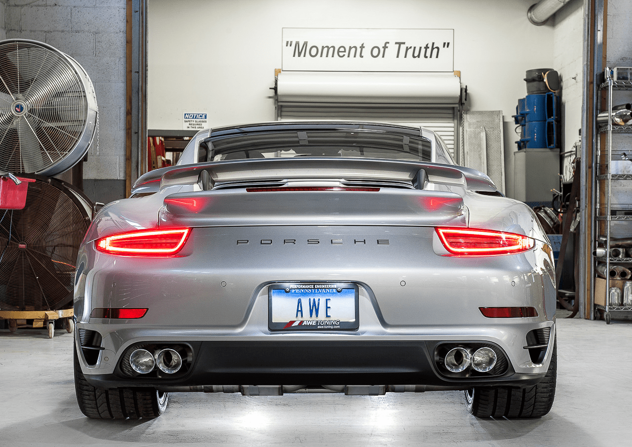 Kies-Motorsports AWE AWE PERFORMANCE EXHAUST SYSTEM FOR PORSCHE 991.1 TURBO AND TURBO S