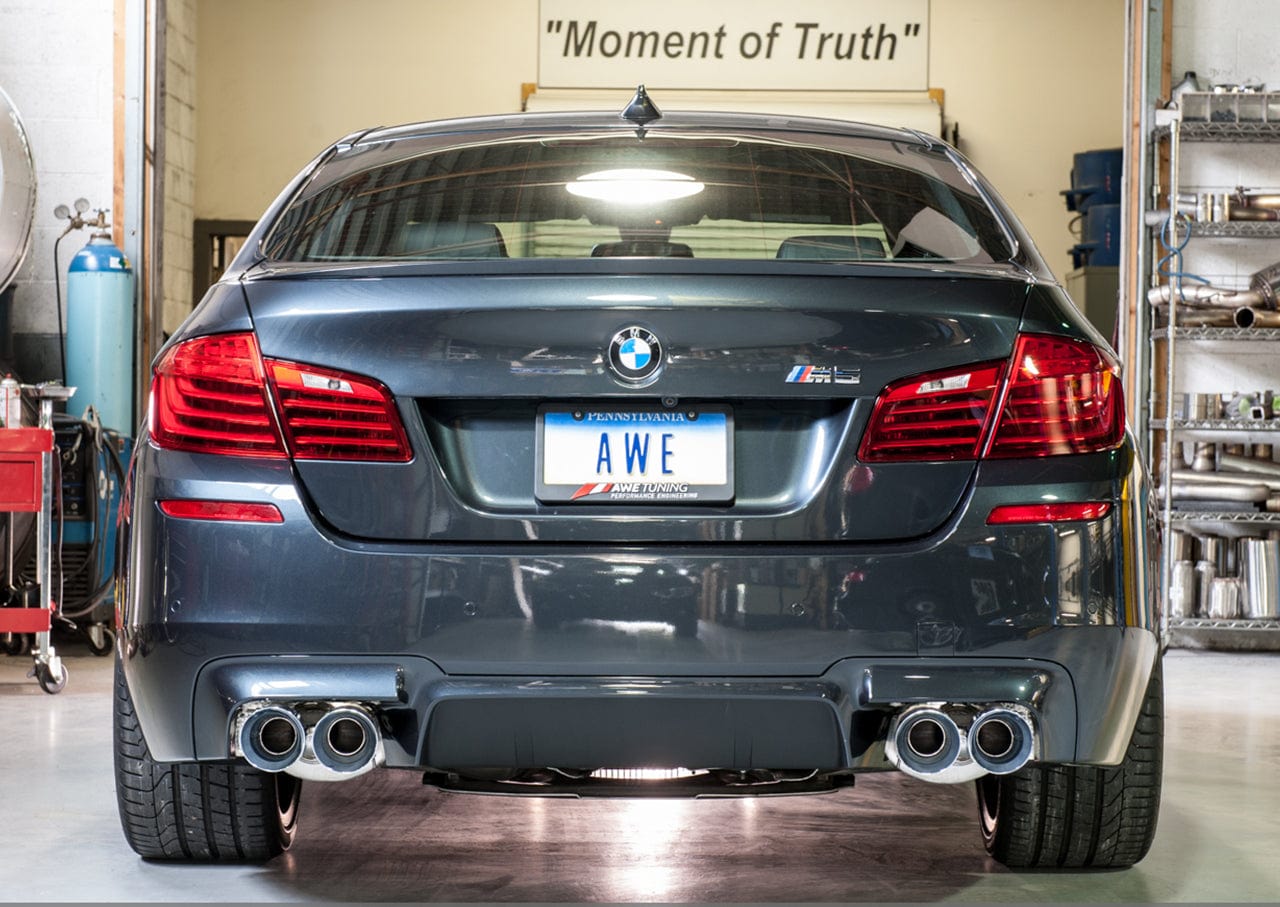 AWE BMW F10 M5 Touring Edition Axle-Back Exhaust Secondary image