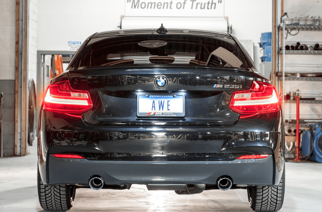 Kies-Motorsports AWE Tuning AWE Tuning BMW F22 M235i / M240i Touring Edition Axle-Back Exhaust