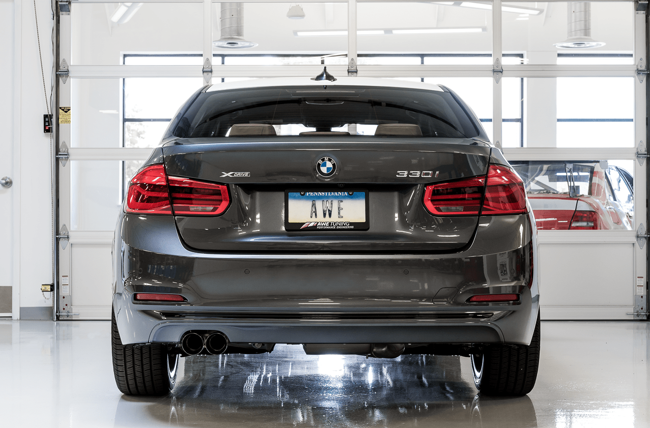 Kies-Motorsports AWE Tuning AWE Tuning BMW F3X 328i / 330i Touring Edition Axle-Back Exhaust Single Side