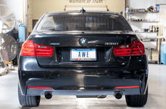 Kies-Motorsports AWE Tuning AWE Tuning BMW F3X 335i/435i Touring Edition Axle-Back Exhaust Diamond Black (90mm)