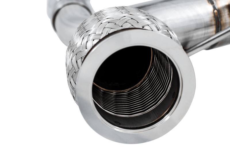 Kies Motorsports — AWE McLaren 720S exhaust — chrome silver quad tips detail, polished finish