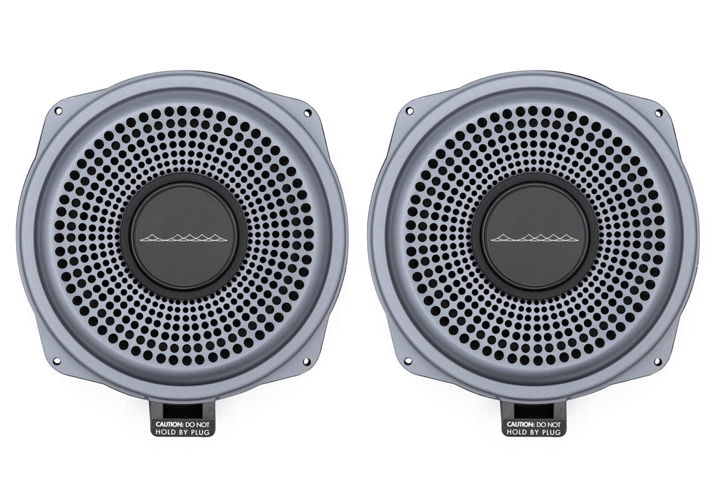 Kies-Motorsports Bavsound BACKORDERED - SHIP SECOND HALF OF NOVEMBER - RECOMMEND YOU ORDER NOW DUE TO LIMITED FUTURE INVENTORY - Bavsound Ghost MINI Underseat Subwoofers V3, 2 Ohm, Pair