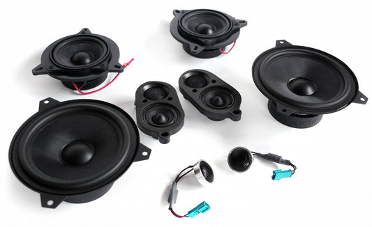 Kies-Motorsports Bavsound BACKORDERED - SHIP SECOND HALF OF NOVEMBER - RECOMMEND YOU ORDER NOW DUE TO LIMITED FUTURE INVENTORY - Bavsound Stage One Speaker Upgrade for E46 Convertible with Harman Kardon