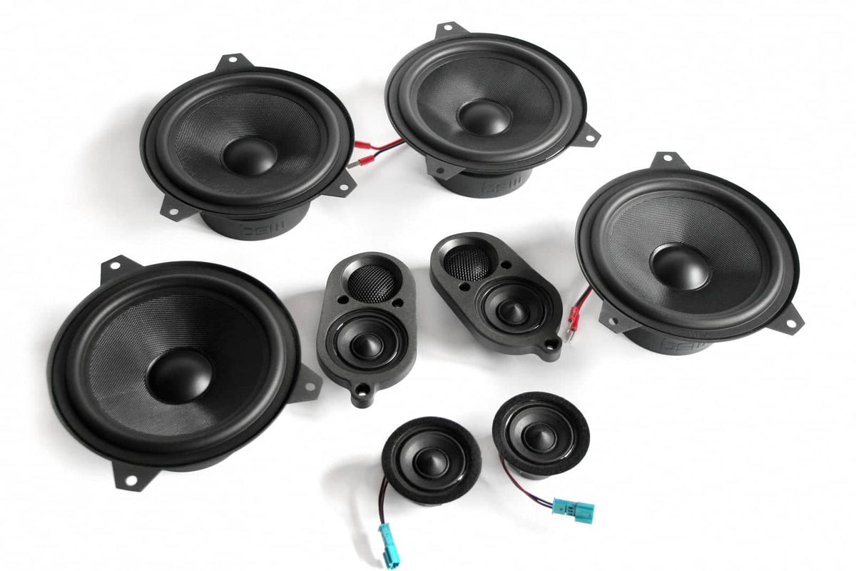 Kies-Motorsports Bavsound BACKORDERED - SHIP SECOND HALF OF NOVEMBER - RECOMMEND YOU ORDER NOW DUE TO LIMITED FUTURE INVENTORY - Bavsound Stage One Speaker Upgrade for E46 Coupe with Harman Kardon Main image