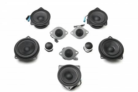 Kies-Motorsports Bavsound BACKORDERED – SHIPS FIRST WEEK OF JANUARY – ORDER NOW TO SECURE YOUR DISCOUNT - LIMITED FUTURE INVENTORY - Stage One BMW Speaker Upgrade for F11 Wagon with Standard Hi-Fi