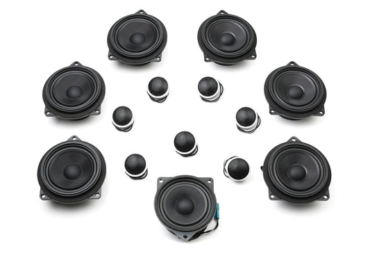 Kies-Motorsports Bavsound BACKORDERED – SHIPS FIRST WEEK OF JANUARY – ORDER NOW TO SECURE YOUR DISCOUNT - LIMITED FUTURE INVENTORY - Stage One BMW Speaker Upgrade for F26 X4 with Harman Kardon