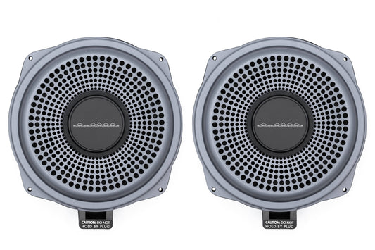 Kies-Motorsports Bavsound Bavsound Ghost BMW Underseat Subwoofers V3, 4 Ohm, Pair