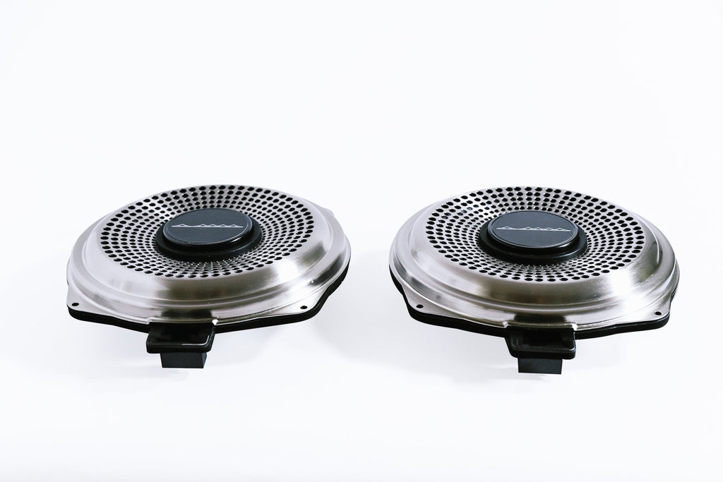 Kies-Motorsports Bavsound Bavsound Ghost Underseat Subwoofers for BMW, V2, 4 Ohm, Pair [REQUIRES HEAT GUN & DRILL]