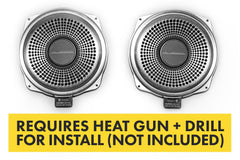 Kies-Motorsports Bavsound Bavsound Ghost Underseat Subwoofers for BMW, V3, 8 Ohm, Pair [REQUIRES HEAT GUN & DRILL]