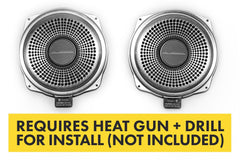 Kies-Motorsports Bavsound Bavsound Ghost Underseat Subwoofers for BMW, V3, 8 Ohm, Pair [REQUIRES HEAT GUN & DRILL]