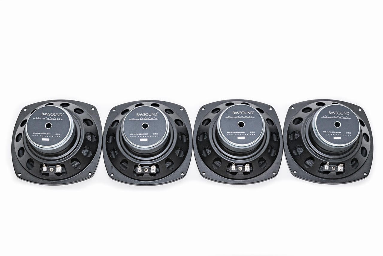 Kies-Motorsports Bavsound Bavsound Rear Deck Subwoofer Replacement Kit (4 Speakers) BMW E38 7 Series 1995-2001