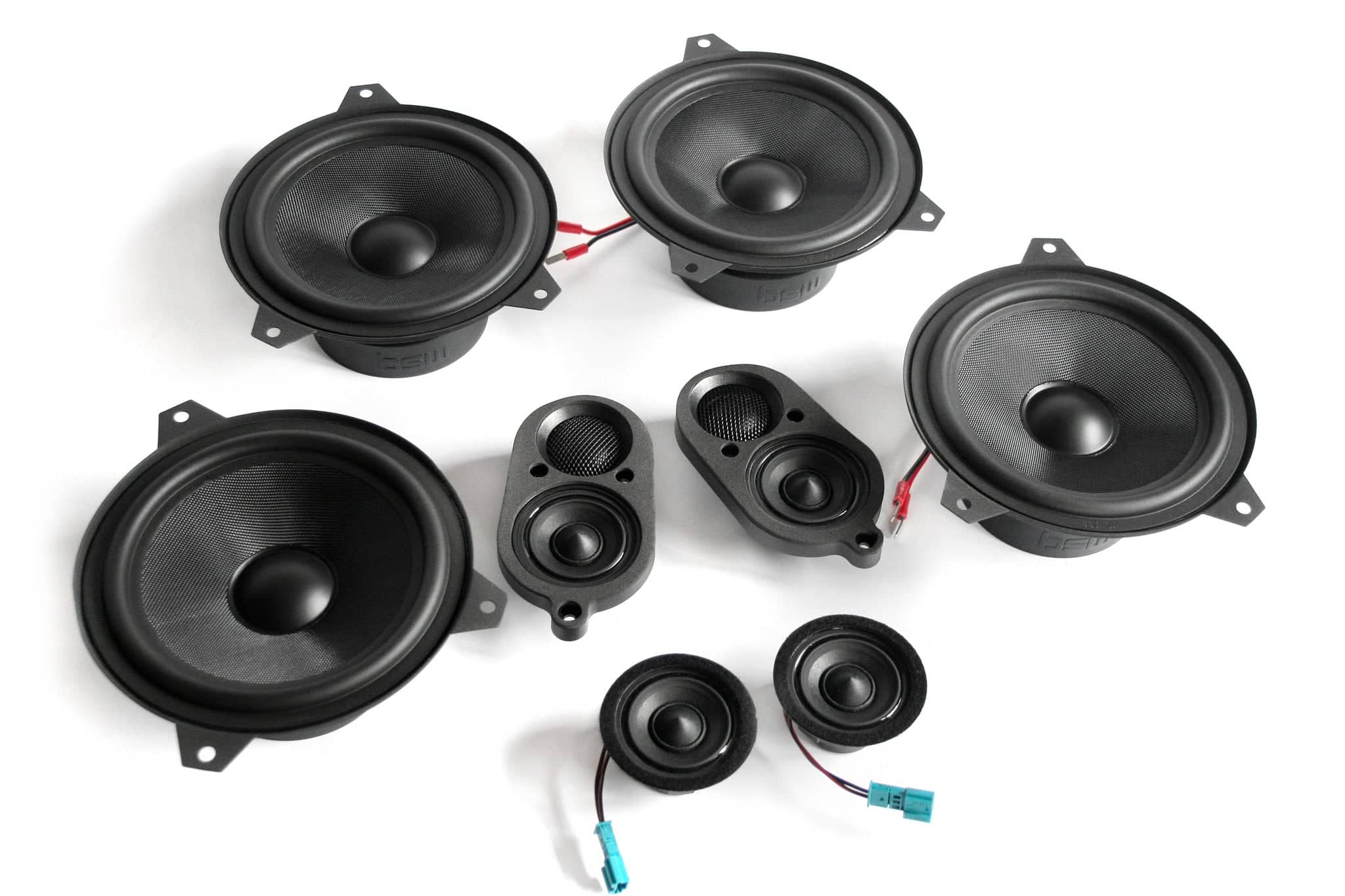 Kies-Motorsports Bavsound Bavsound Stage One Speaker Upgrade for E46 Coupe with Standard Hi-Fi