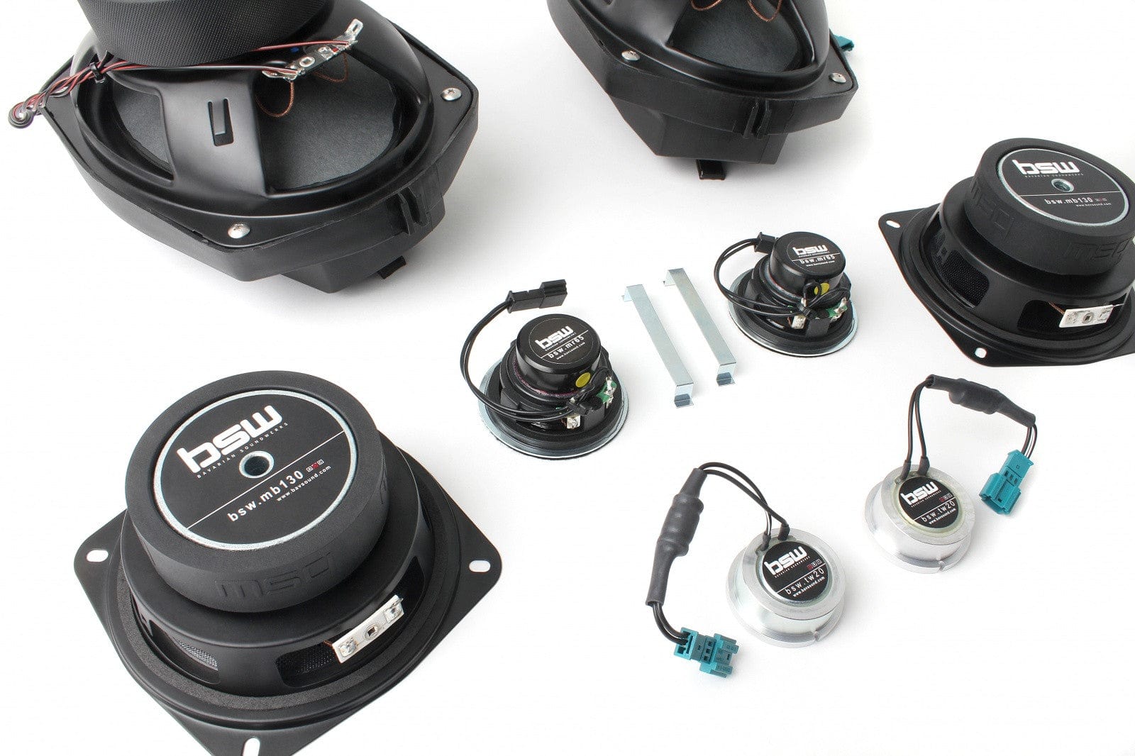 Kies-Motorsports Bavsound LLC Bavsound Stage One Speaker Upgrade for E36 Coupe/Sedan with Standard Hi-Fi