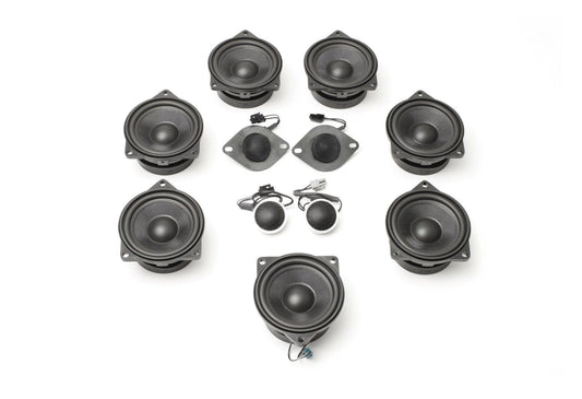 Kies-Motorsports Bavsound LLC Stage One BMW Speaker Upgrade for E60/E61 Sedan/Wagon with DIRAC / EPS