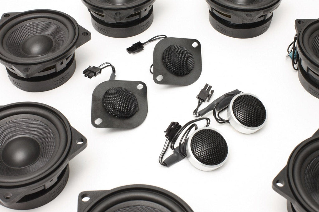 Kies-Motorsports Bavsound LLC Stage One BMW Speaker Upgrade for E60/E61 Sedan/Wagon with DIRAC / EPS