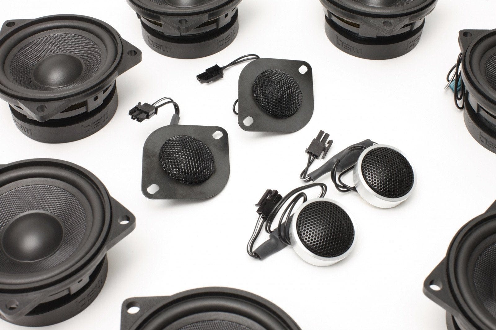 Kies-Motorsports Bavsound LLC Stage One BMW Speaker Upgrade for E60/E61 Sedan/Wagon with DIRAC / EPS