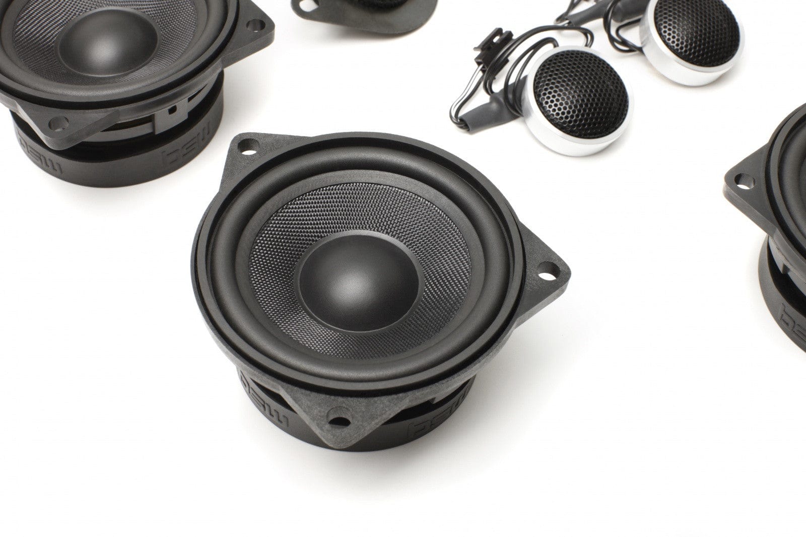 Kies-Motorsports Bavsound LLC Stage One BMW Speaker Upgrade for E60/E61 Sedan/Wagon with Premium Top Hi-Fi