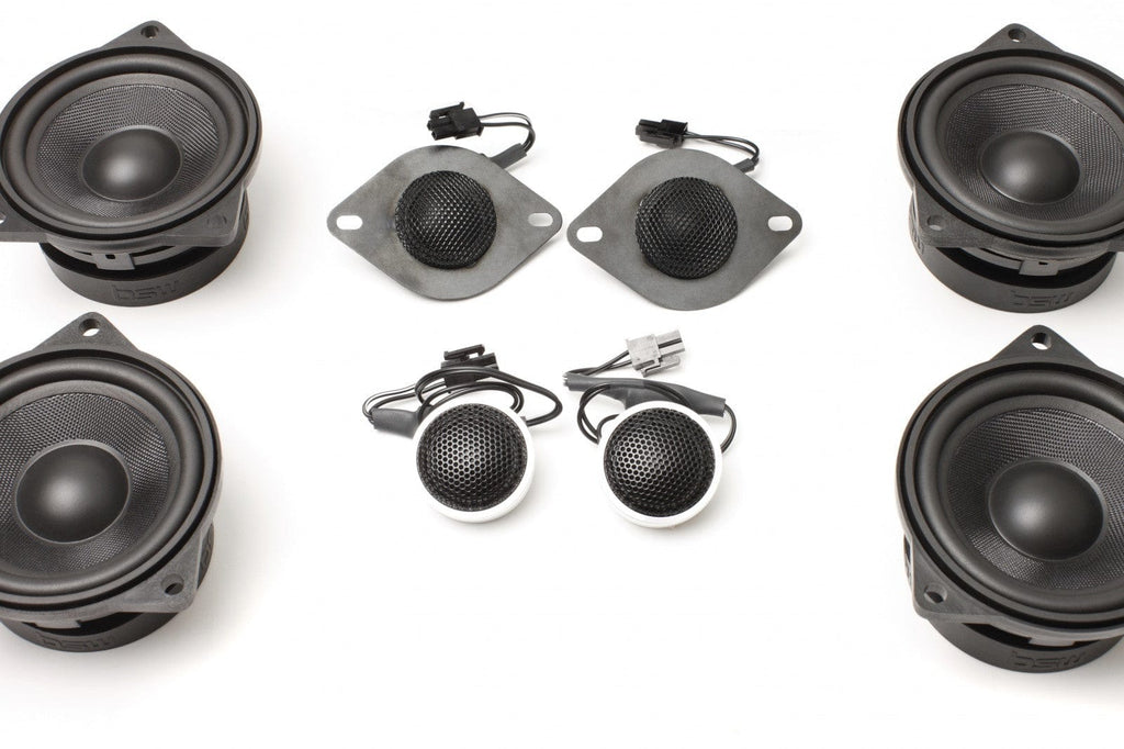 Kies-Motorsports Bavsound LLC Stage One BMW Speaker Upgrade for E60/E61 Sedan/Wagon with Standard Hi-Fi