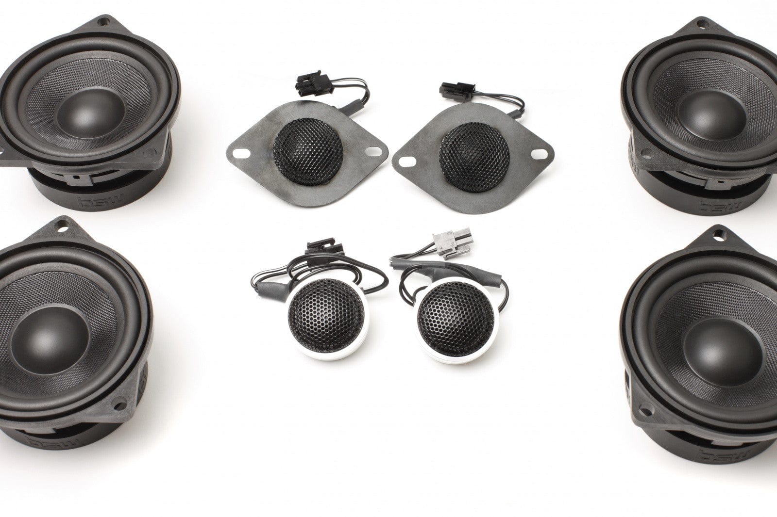 Kies-Motorsports Bavsound LLC Stage One BMW Speaker Upgrade for E60/E61 Sedan/Wagon with Standard Hi-Fi