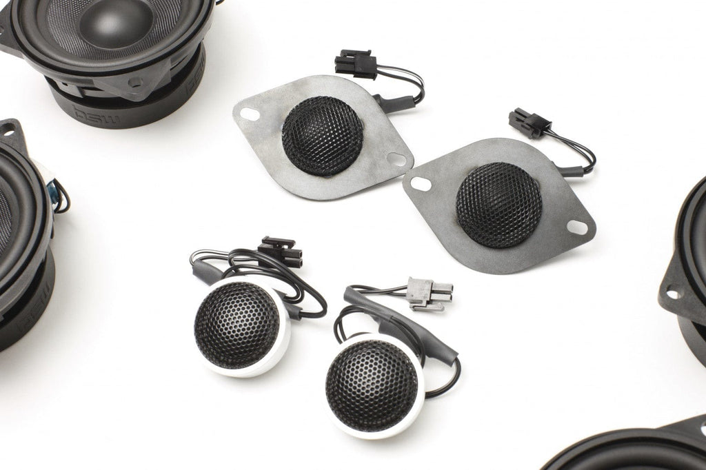 Kies-Motorsports Bavsound LLC Stage One BMW Speaker Upgrade for E60/E61 Sedan/Wagon with Standard Hi-Fi