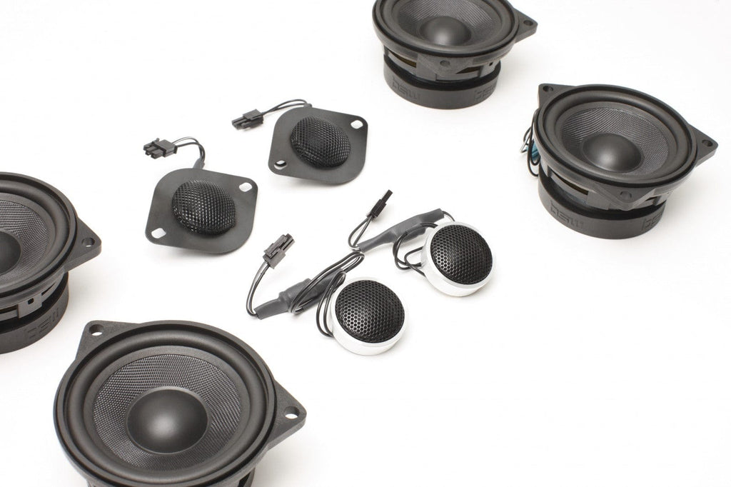 Kies-Motorsports Bavsound LLC Stage One BMW Speaker Upgrade for E60/E61 Sedan/Wagon with Standard Hi-Fi