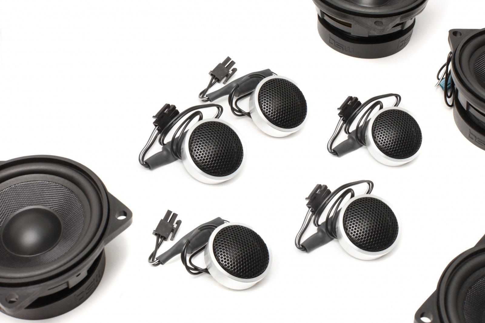 Kies-Motorsports Bavsound LLC Stage One BMW Speaker Upgrade for E70/E71 X5/X6 with Standard Hi-Fi