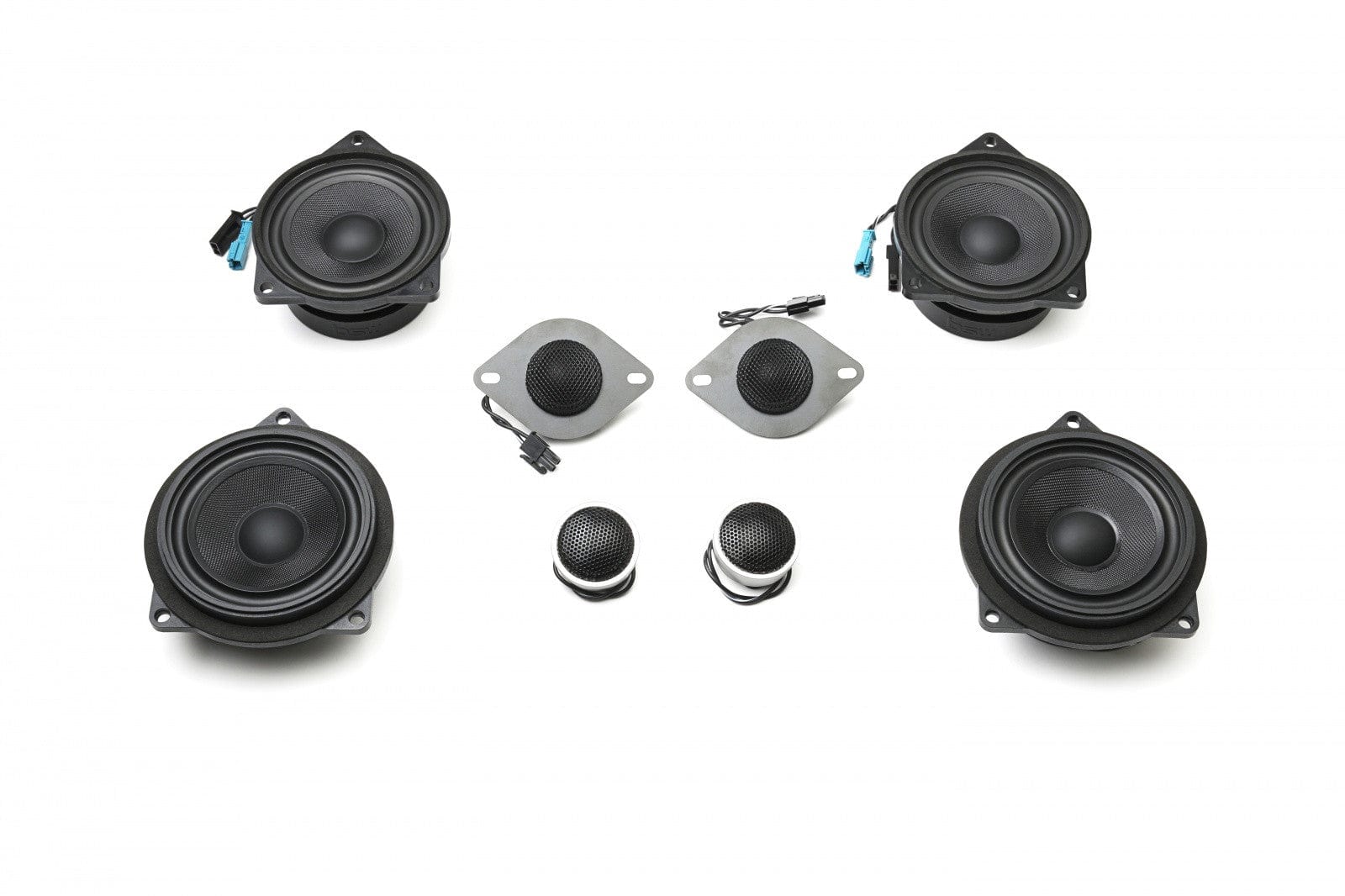 Kies-Motorsports Bavsound LLC Stage One BMW Speaker Upgrade for E84 X1 with Standard Hi-Fi/Premium Top Hifi