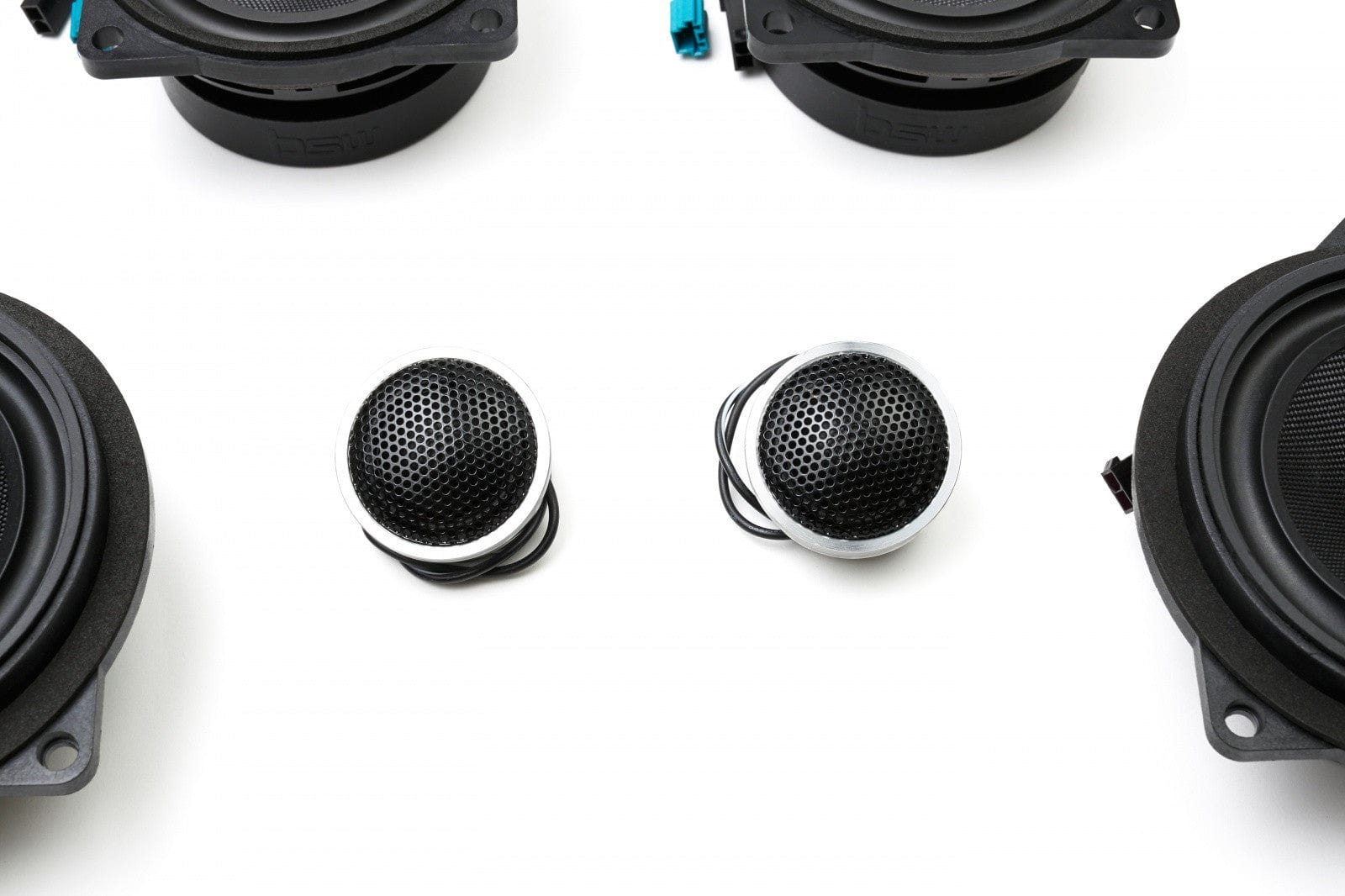 Kies-Motorsports Bavsound LLC Stage One BMW Speaker Upgrade for E84 X1 with Standard Hi-Fi/Premium Top Hifi