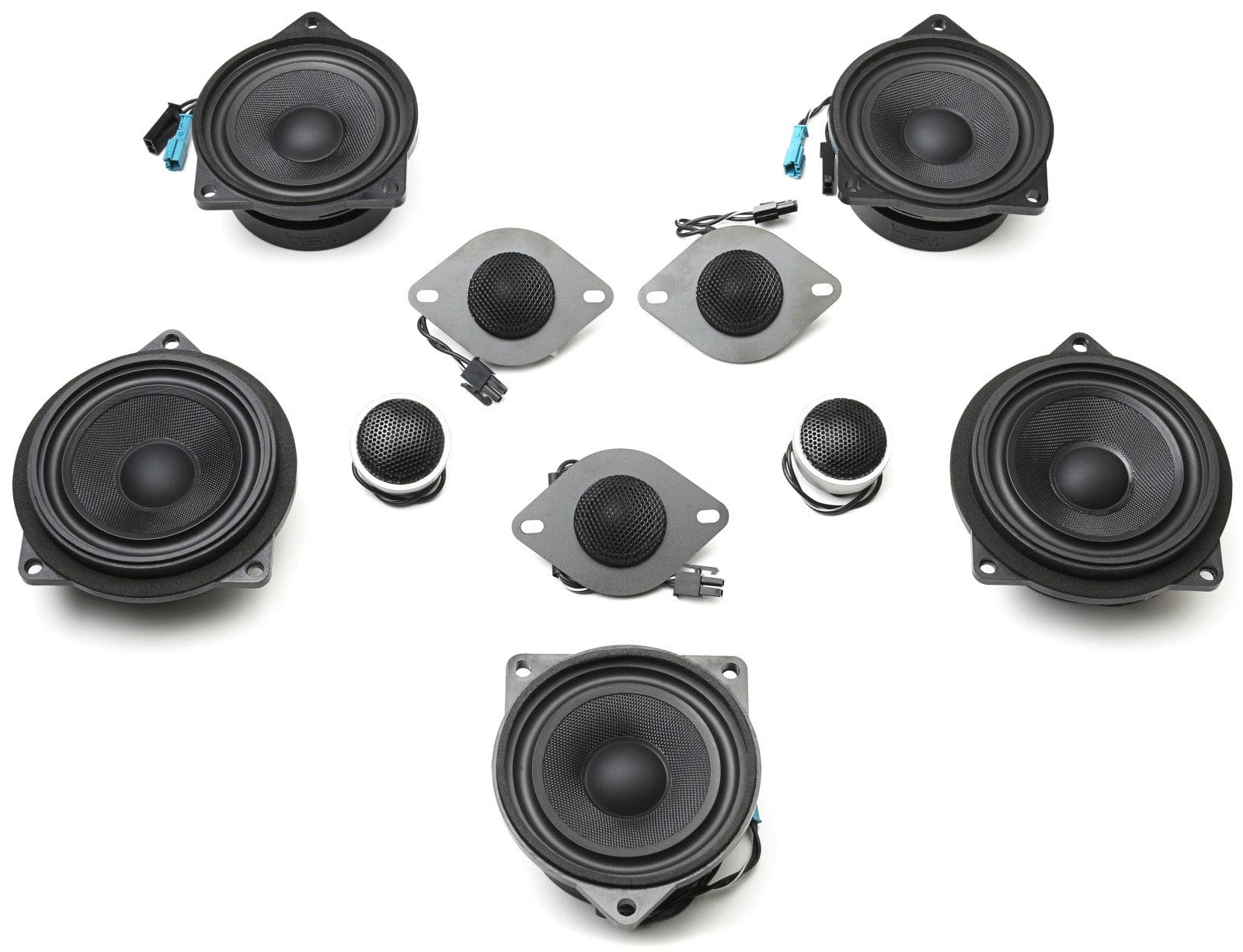 Kies-Motorsports Bavsound LLC Stage One BMW Speaker Upgrade for F10 Sedan with Standard Hi-Fi Main image