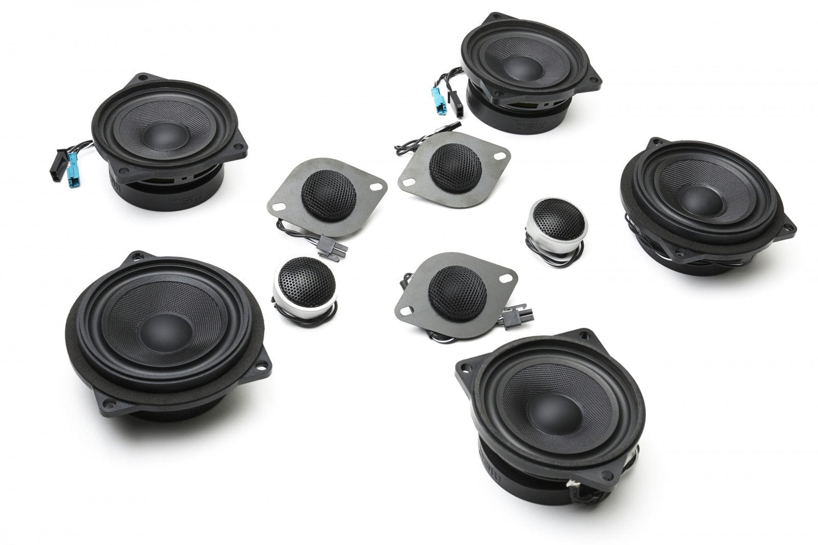 Kies-Motorsports Bavsound LLC Stage One BMW Speaker Upgrade for F10 Sedan with Standard Hi-Fi