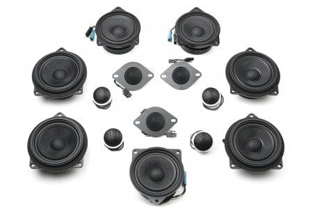 Kies-Motorsports Bavsound LLC Stage One BMW Speaker Upgrade for F11 Wagon with Harman Kardon