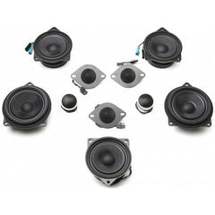 Kies-Motorsports Bavsound LLC Stage One BMW Speaker Upgrade for F12 6 Series Convertible/Cabrio with Harman Kardon